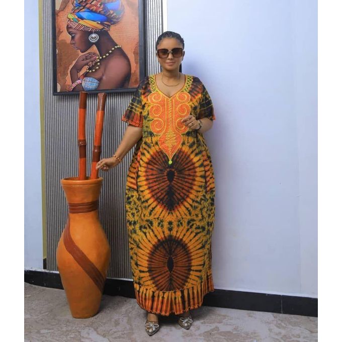 Cotton Ankara Dress