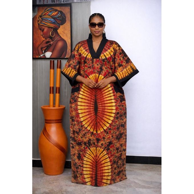 Cotton Ankara Dress
