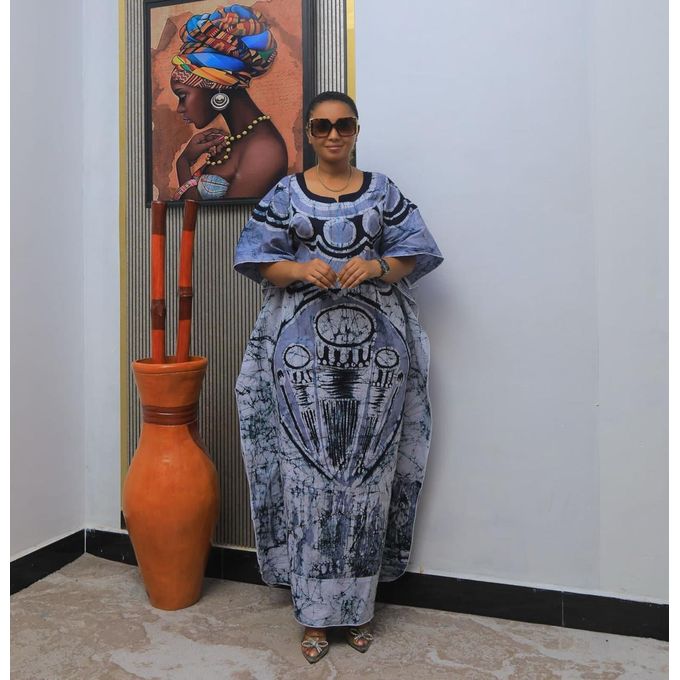 Cotton Ankara Dress