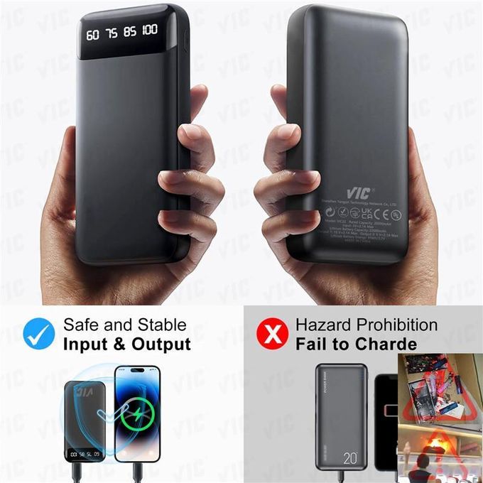 20000mAh Fast Power Bank