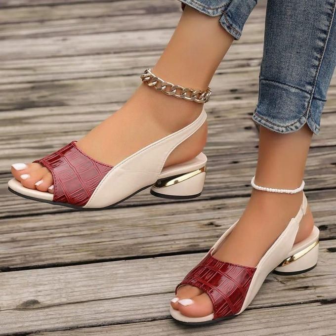 Block Heel Sandals